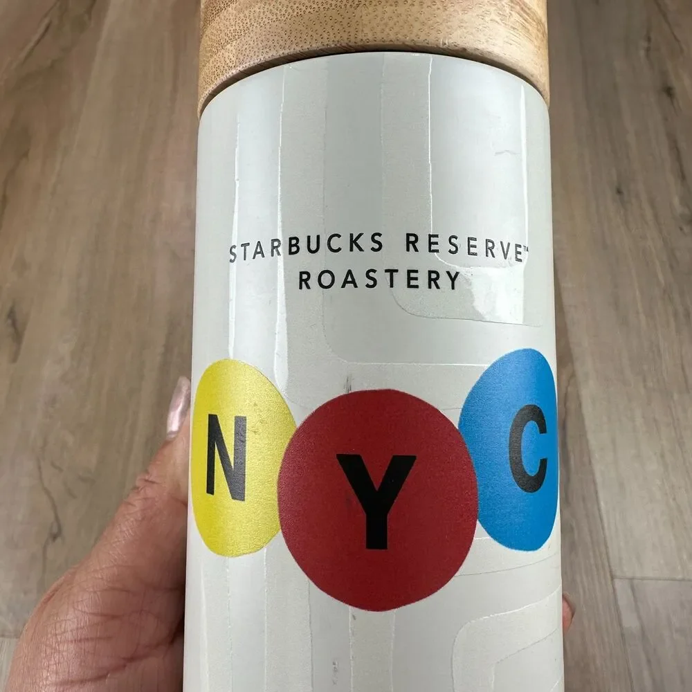 NYC Starbucks Reserve Roastery Tumbler Welly Infusing Water Bottle Limited Editi